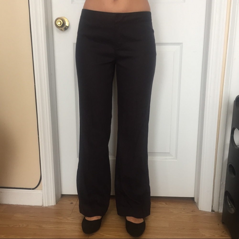 Armani Exchange linen pants, navy, rarely worn!